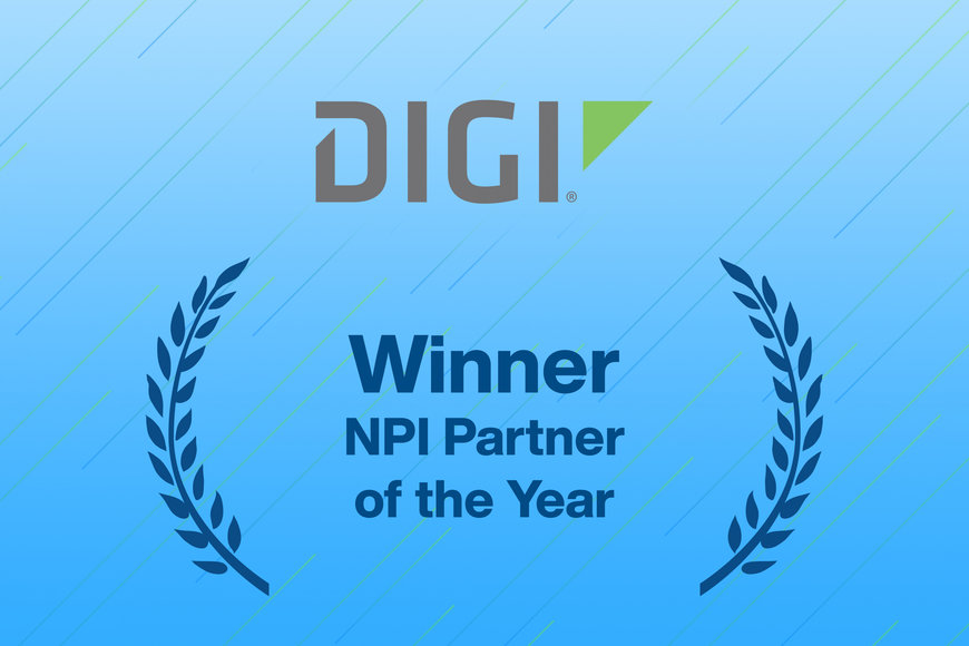 Mouser Electronics Named 2020 NPI Partner of the Year by Digi